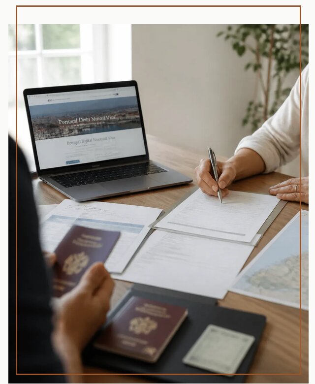 Оформление Digital Nomad и ВНЖ Португалии в Видном